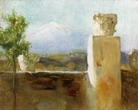 Arthur Hacker - Mount Etna From Taormina